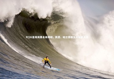B体育官方：FC26首周周黑名单揭晓，凯恩、哈兰德等五大球星入选